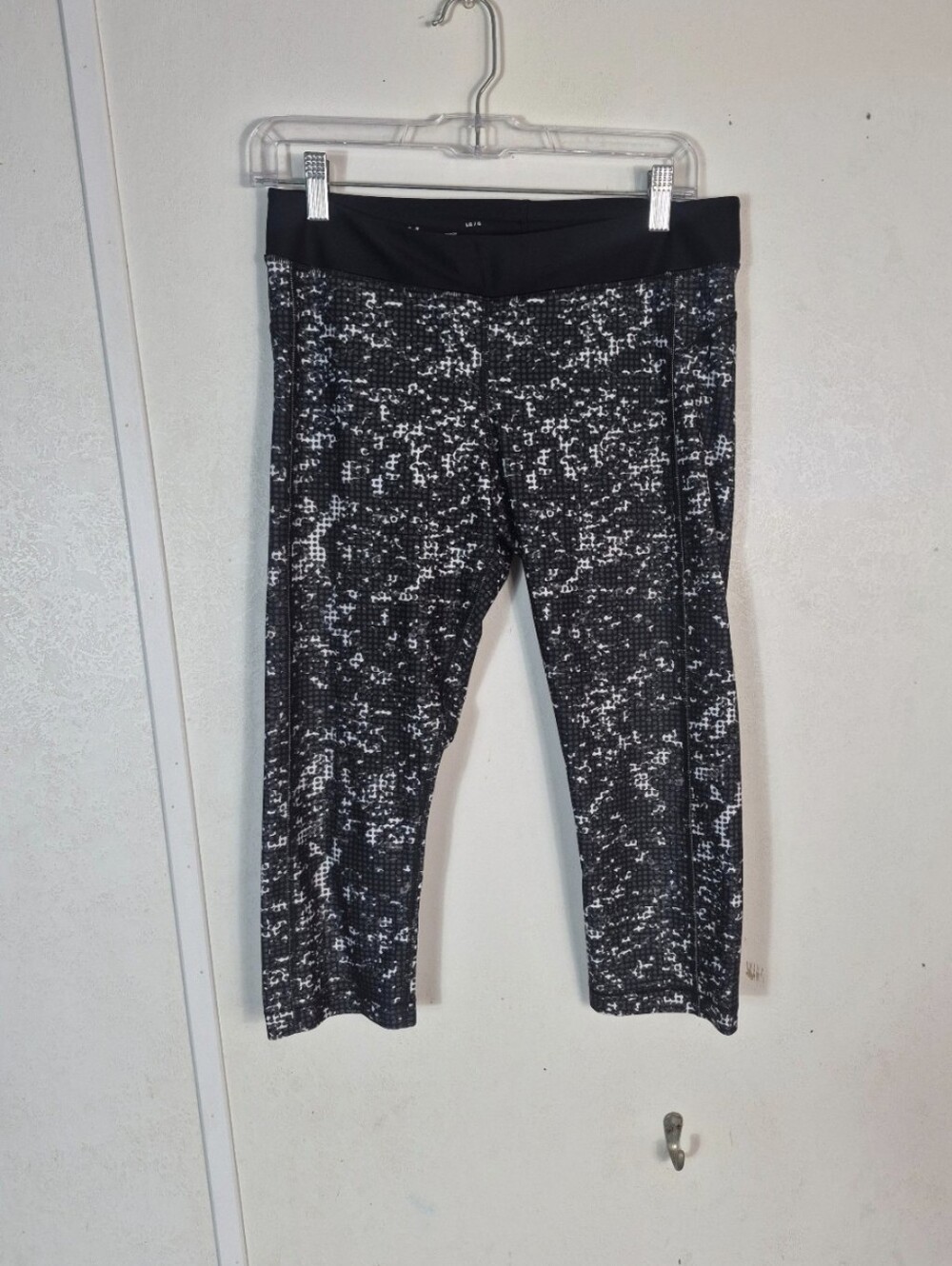 Under Armour Compression Heatgear Leggings Large Black Gray